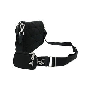 Prada ReNylon Shoulder Bag Crossbody Padded black